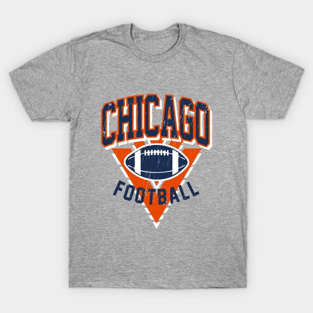 Vintage Chicago Football T-Shirt by funandgames